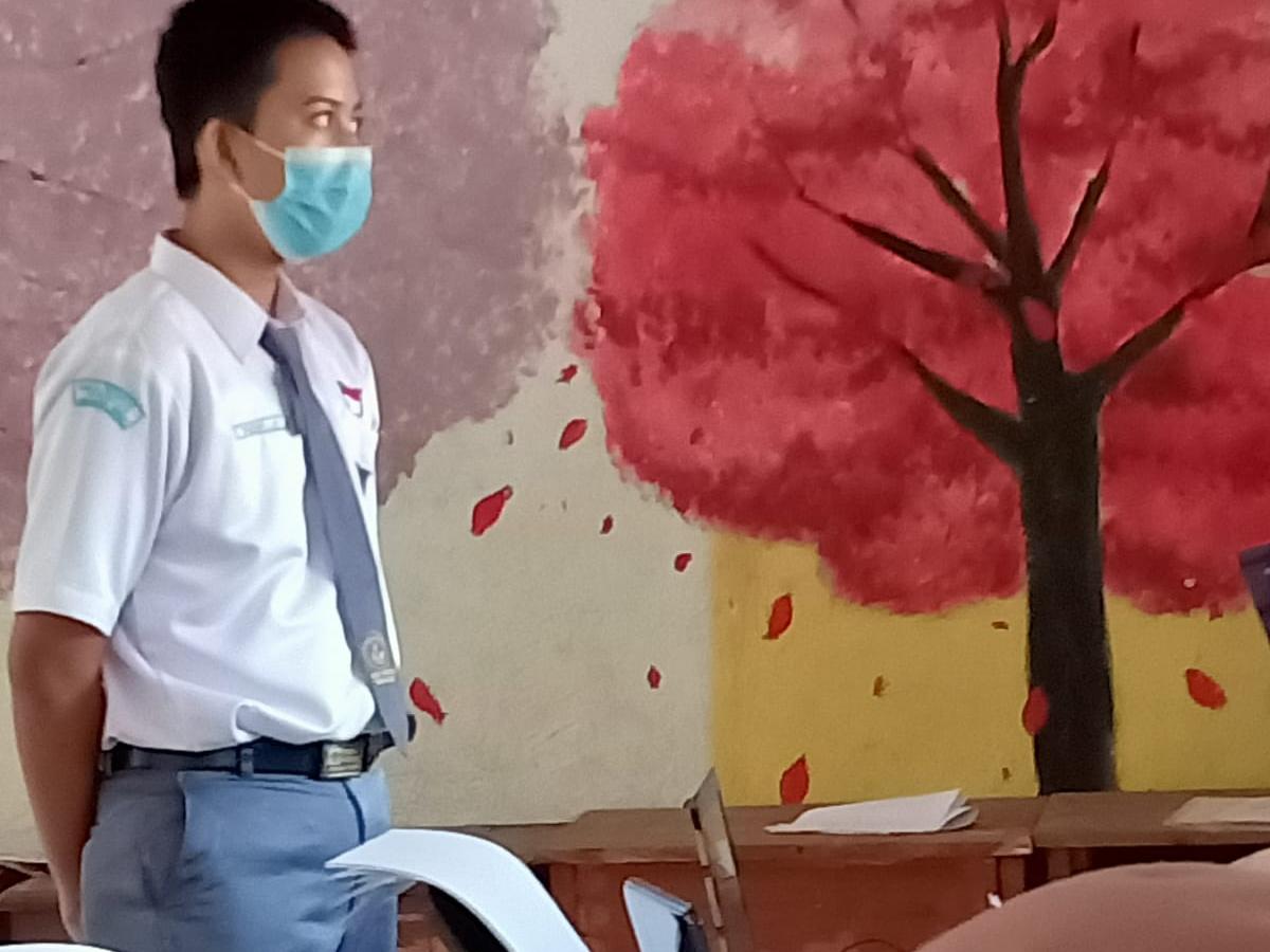 Kegiatan Vaksinasi Siswa SMAN 1 Muara Enim